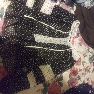 Polka dot long sleeve